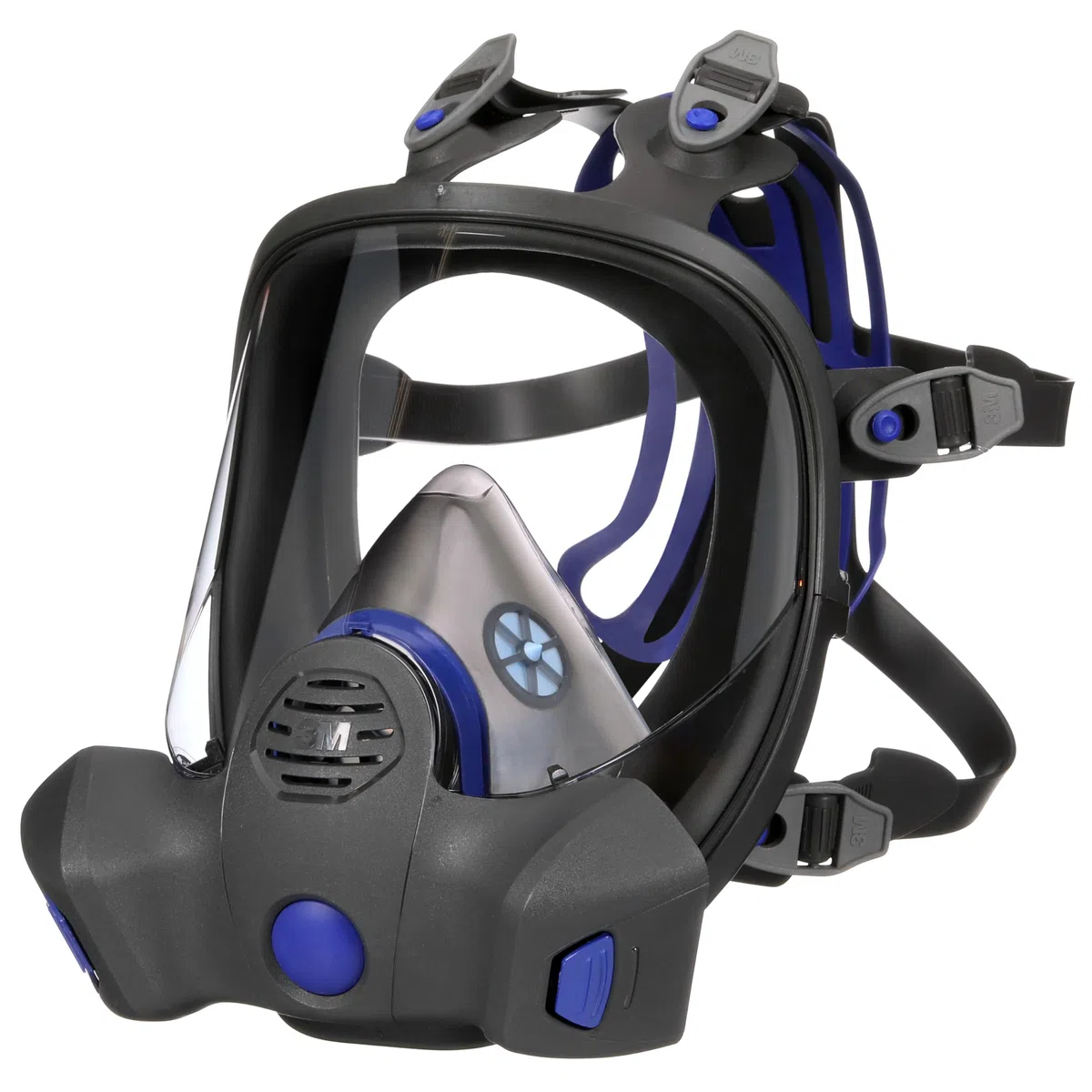 3M Secure Click Máscara completa reutilizable, mediana, FF-802
