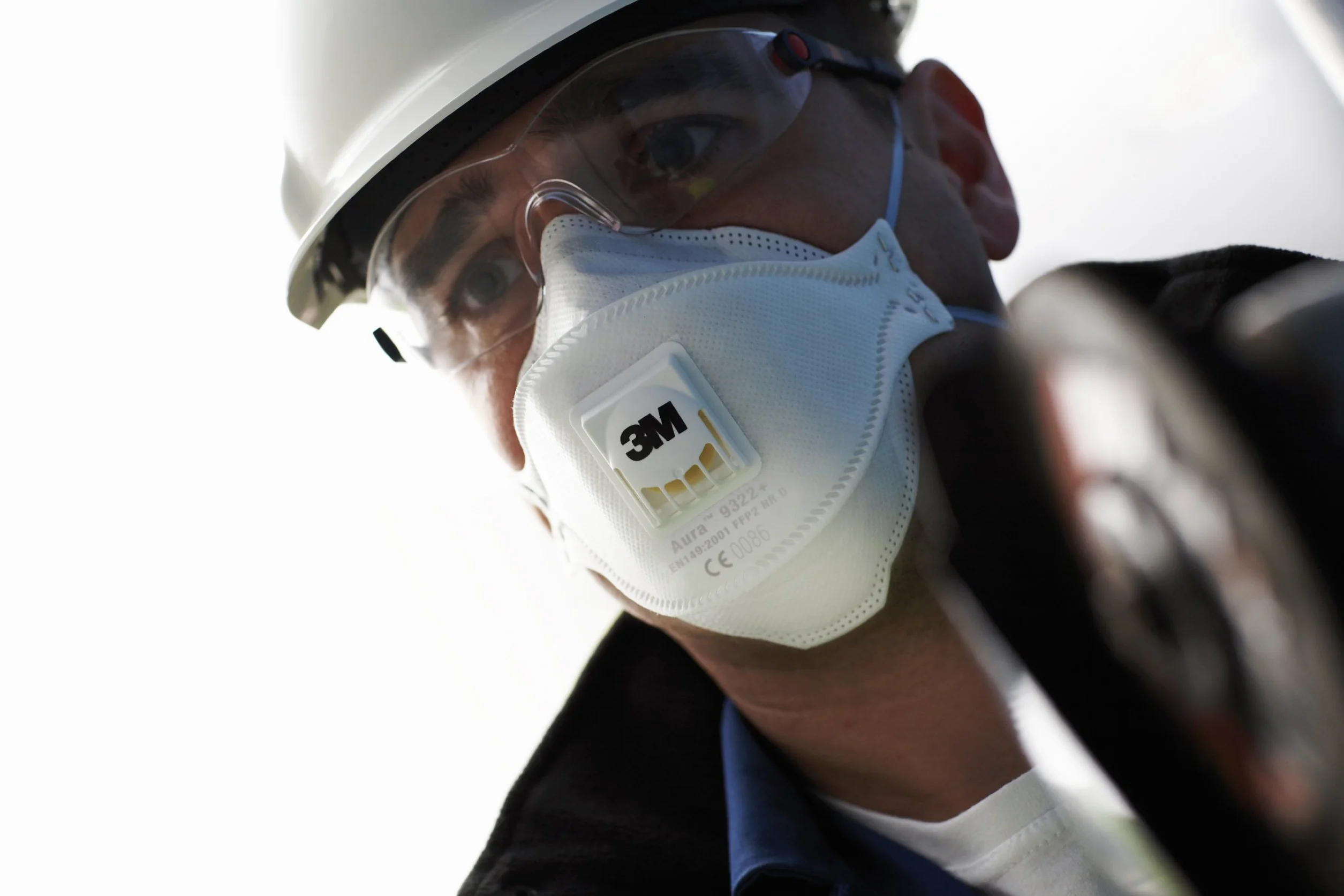 3M 9332+SV Mascarilla Autofiltrante para partículas FFP3 con válvula, 5 unidades