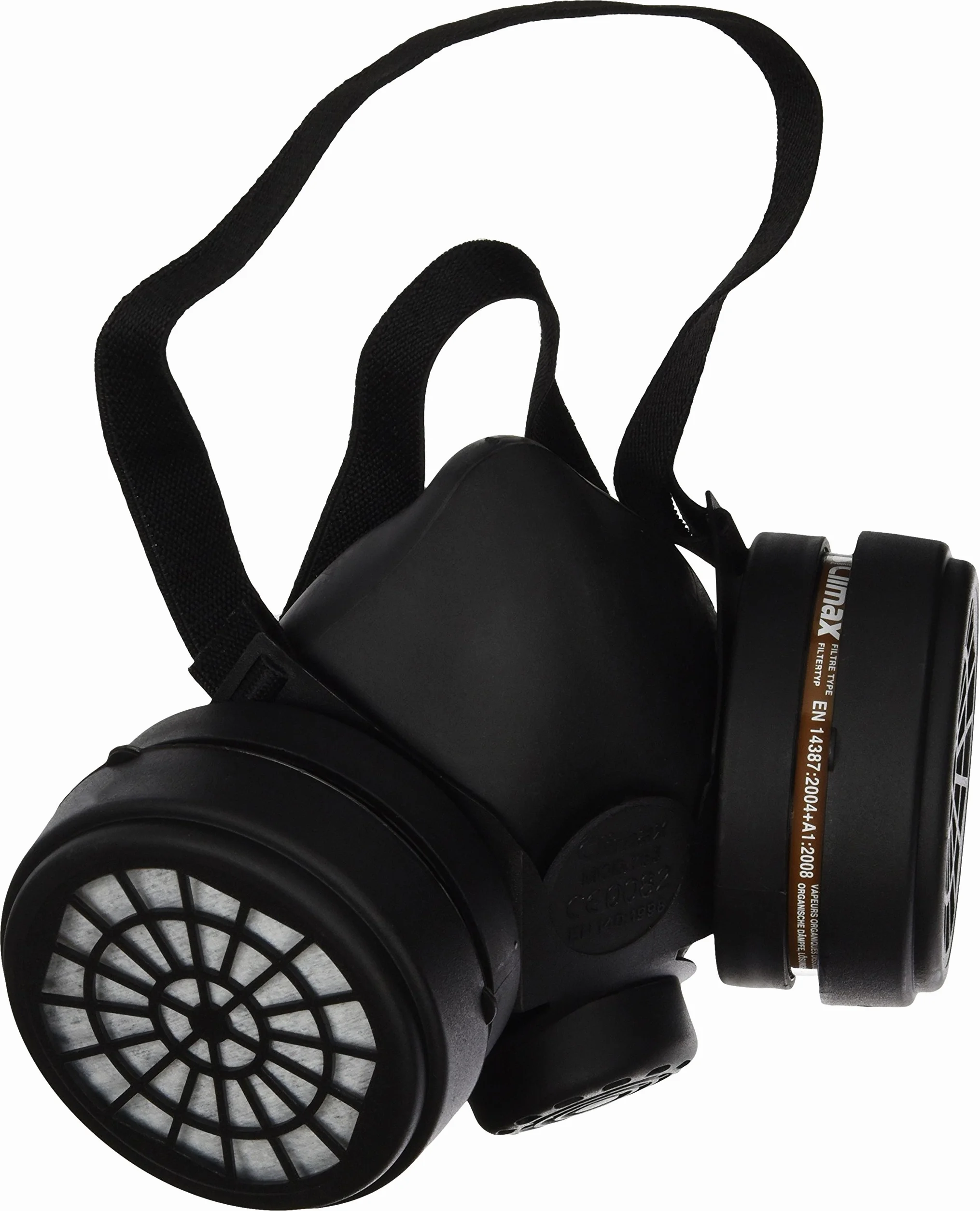 Ferko - AR-142/40F - Máscara de Gas Modelo 755 - Protección contra Gases, Vapores y Partículas - Ideal para Actividades Profesionales - Filtros Climax 755/756