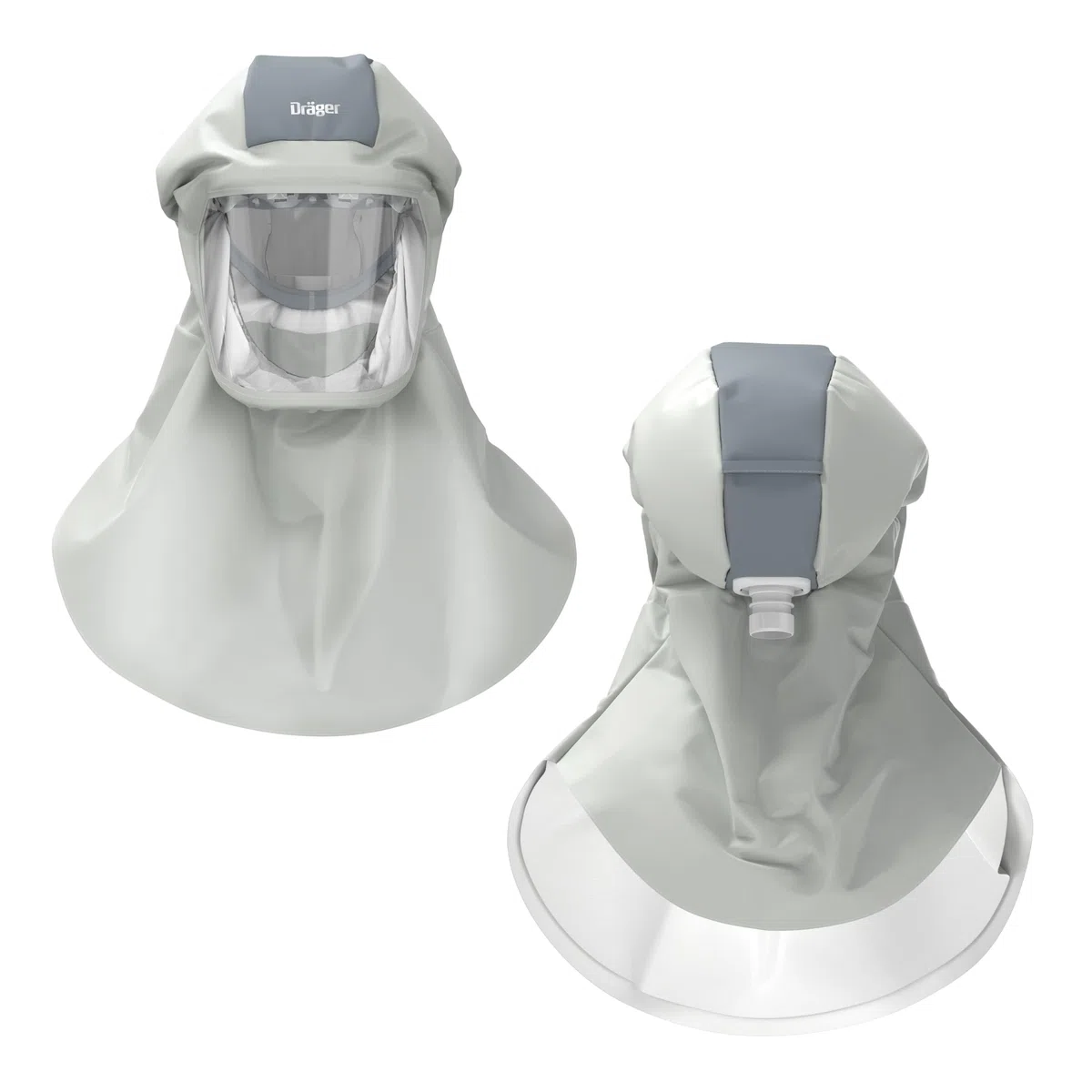 Dräger X-plore 8000 Premium capó largo, capó intercambiable de nivel de protección TH3