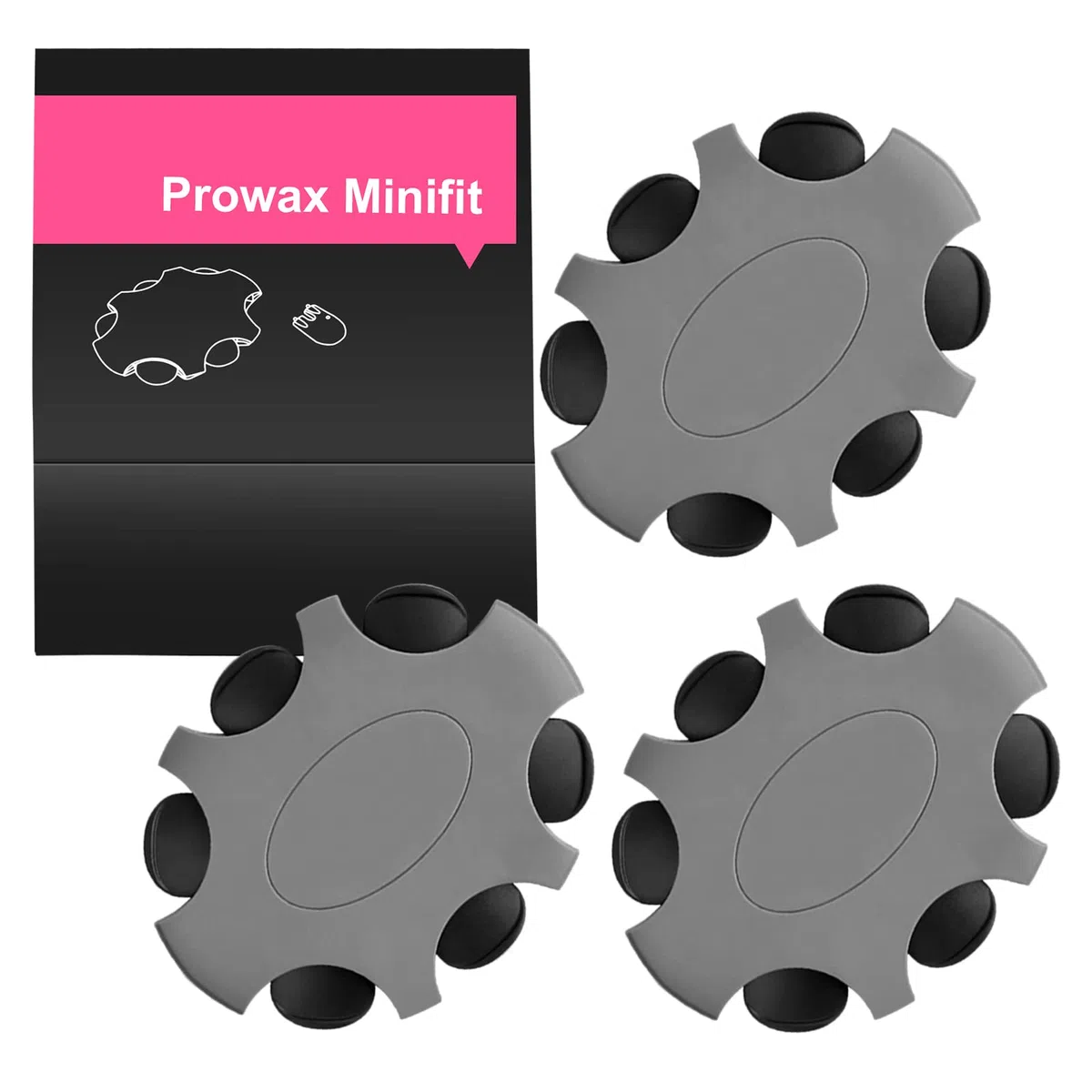 ProWax MiniFit Filtro de Cerumen para Audífonos, Paquete de 3, ProWax MiniFit Filtro Protector de Cerumen de Repuesto con 6 Herramientas y 6 Filtros (18 Piezas)