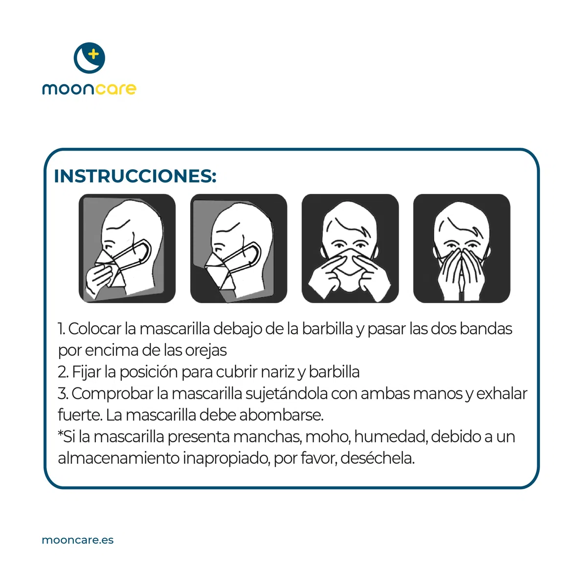 Mascarillas FFP2 Certificada/Homologada CE, Pack 100/50 Unidades, Talla para Adulto, 5 Capas, Eficacia Filtración > 94% (Blanco)