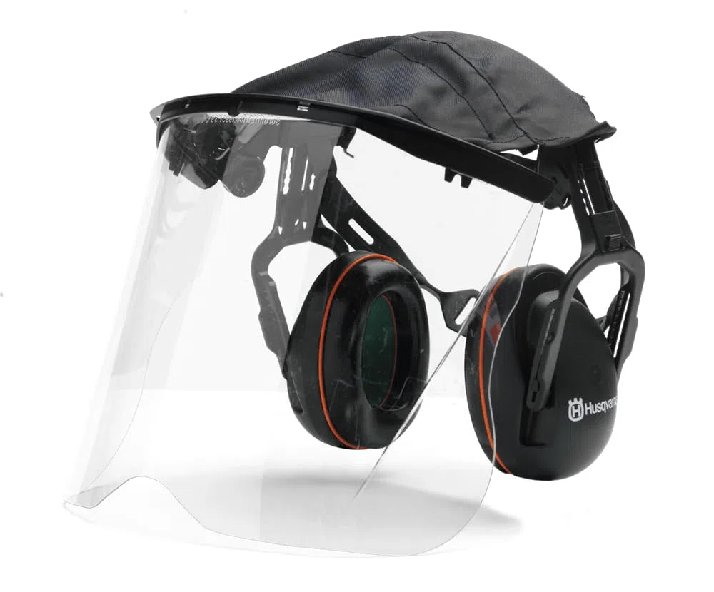 Husqvarna de Protection auditive avec visière en Perspex &- Serre-tête