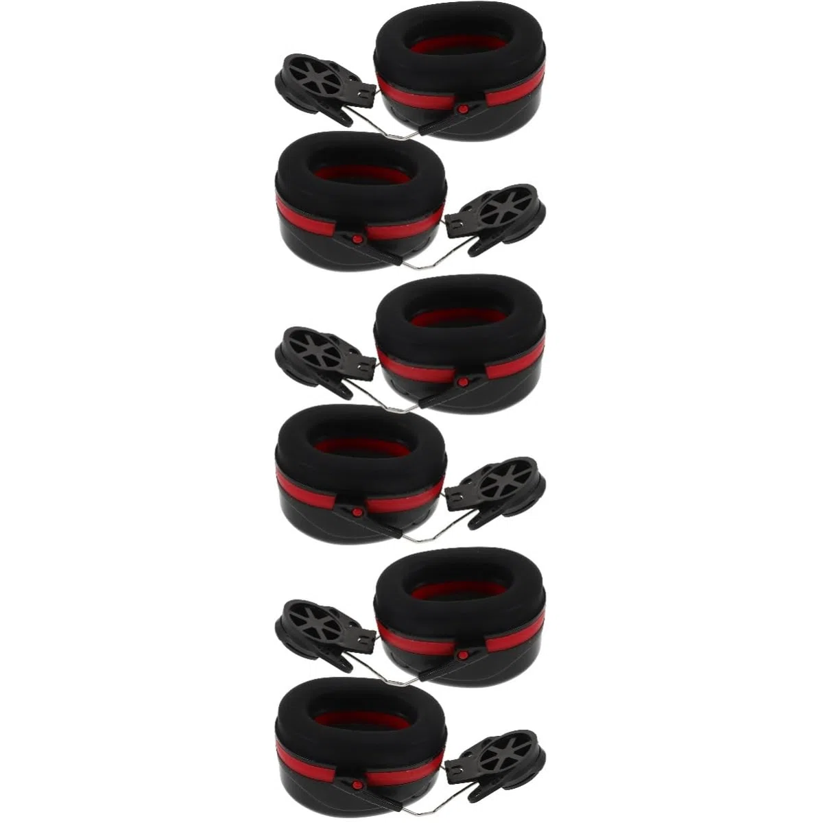 UKCOCO 3pares Auriculares De Protección Ajustables Adultos Orejeras De Seguridad Cancelación De Earmuffs Para Industrial y Jardinería