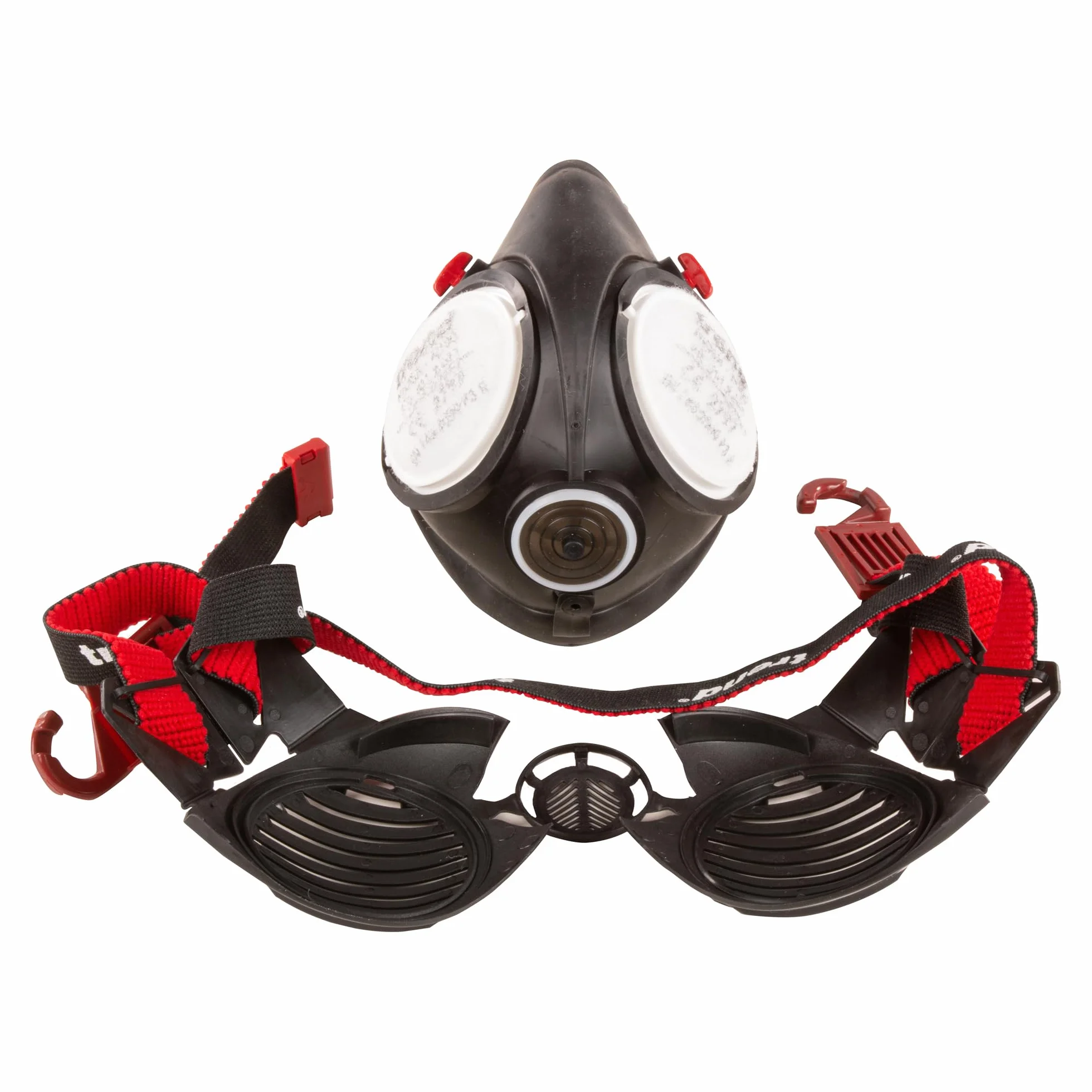 Trend Air Stealth P3 respirador reutilizable, M/L, filtros HEPAC | Protección cómoda todo el día con filtros HEPAC reemplazables y 99,99 % de filtración, STEALTH/ML