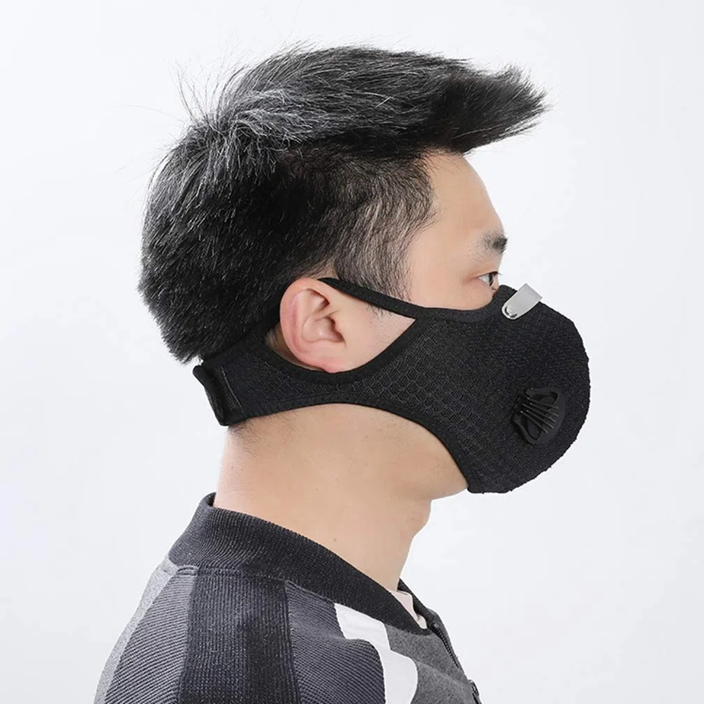 Mascarilla para deportes al aire libre, ciclismo, filtro de carbón activado, antipolvo