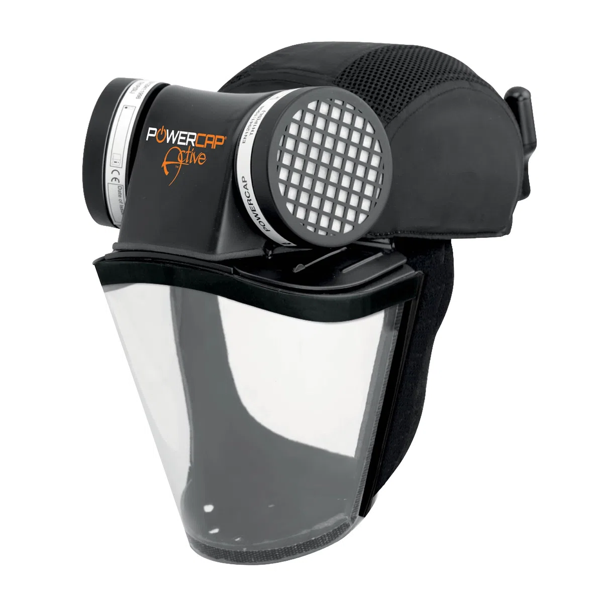 JSP PowerCap Active Respirador Motorizado con Gorra Antigolpes | Protección contra polvo y partículas. Batería 8 h y USB. TH1. Madera, bricolaje. EN 12941 & EN 812.