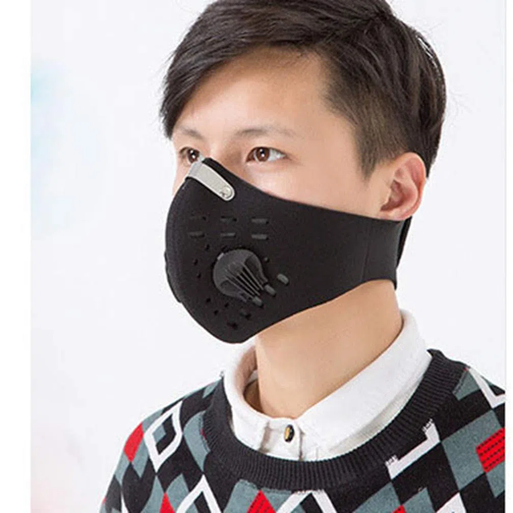 Mascarilla para deportes al aire libre, ciclismo, filtro de carbón activado, antipolvo