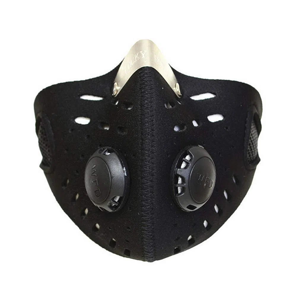 Mascarilla para deportes al aire libre, ciclismo, filtro de carbón activado, antipolvo