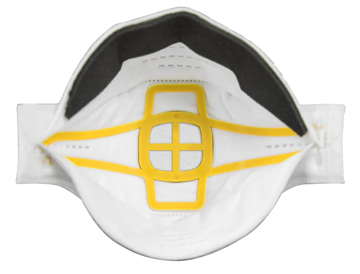 JSP Mascarilla desechable de pliego horizontal SpringFit FFP2 421 (Caja de 10) - BGA122-202-000
