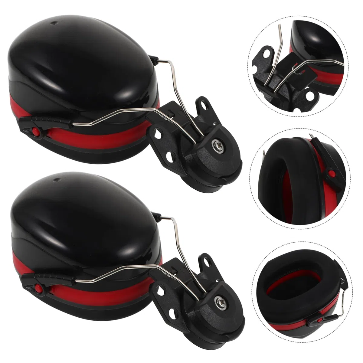 Mipcase 3 Pares orejeras insonorizadas protector de oídos auditivos adulto manguito cancelado ear muffs orejera de protección auditiva abdominales