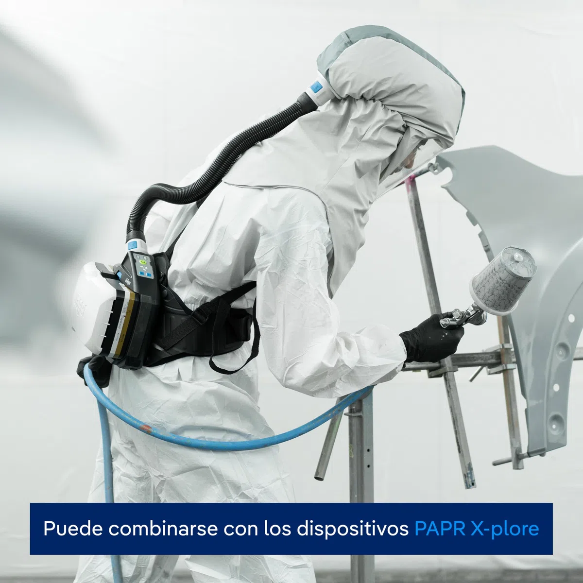 Dräger X-plore 8000 Premium capó largo, capó intercambiable de nivel de protección TH3