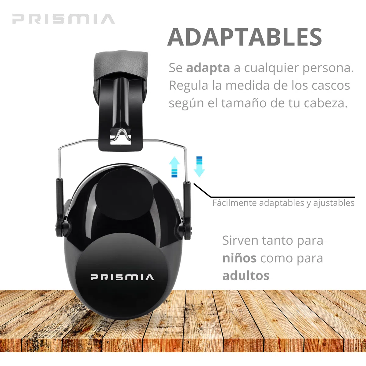 Prismia Cascos Insonorizacion para Estudiar + Bolsa - Auriculares Aislantes Ruido - Cascos Orejeras Antiruido - Protector Auditivo - Cacos Obra Cancelación Ruido Adultos - Autismo - Oposiciones