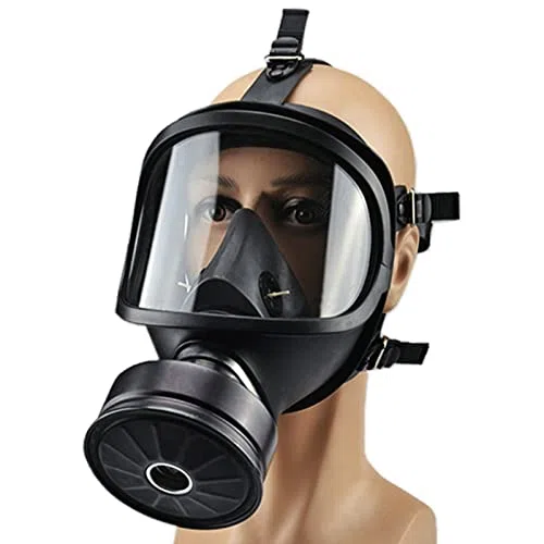 Máscara de silicona autocebante reutilizable para carpintería y pintura en aerosol, protección ideal contra el polvo, ajuste cómodo para un uso prolongado